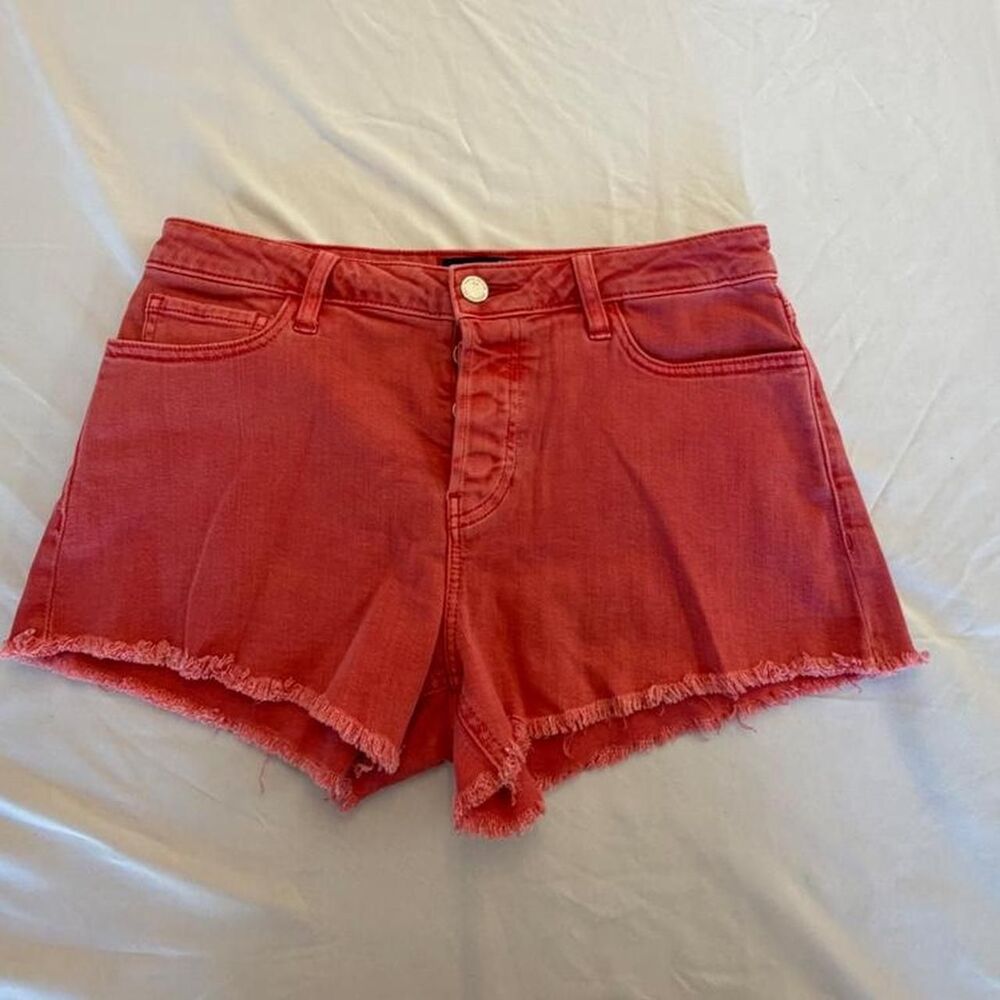 Paige Women's Pink and Orange Shorts